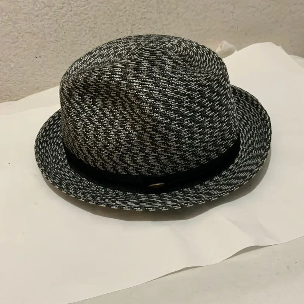 Scala Men's Dress Hats Hats Paper braid fedora size medium from Scala
